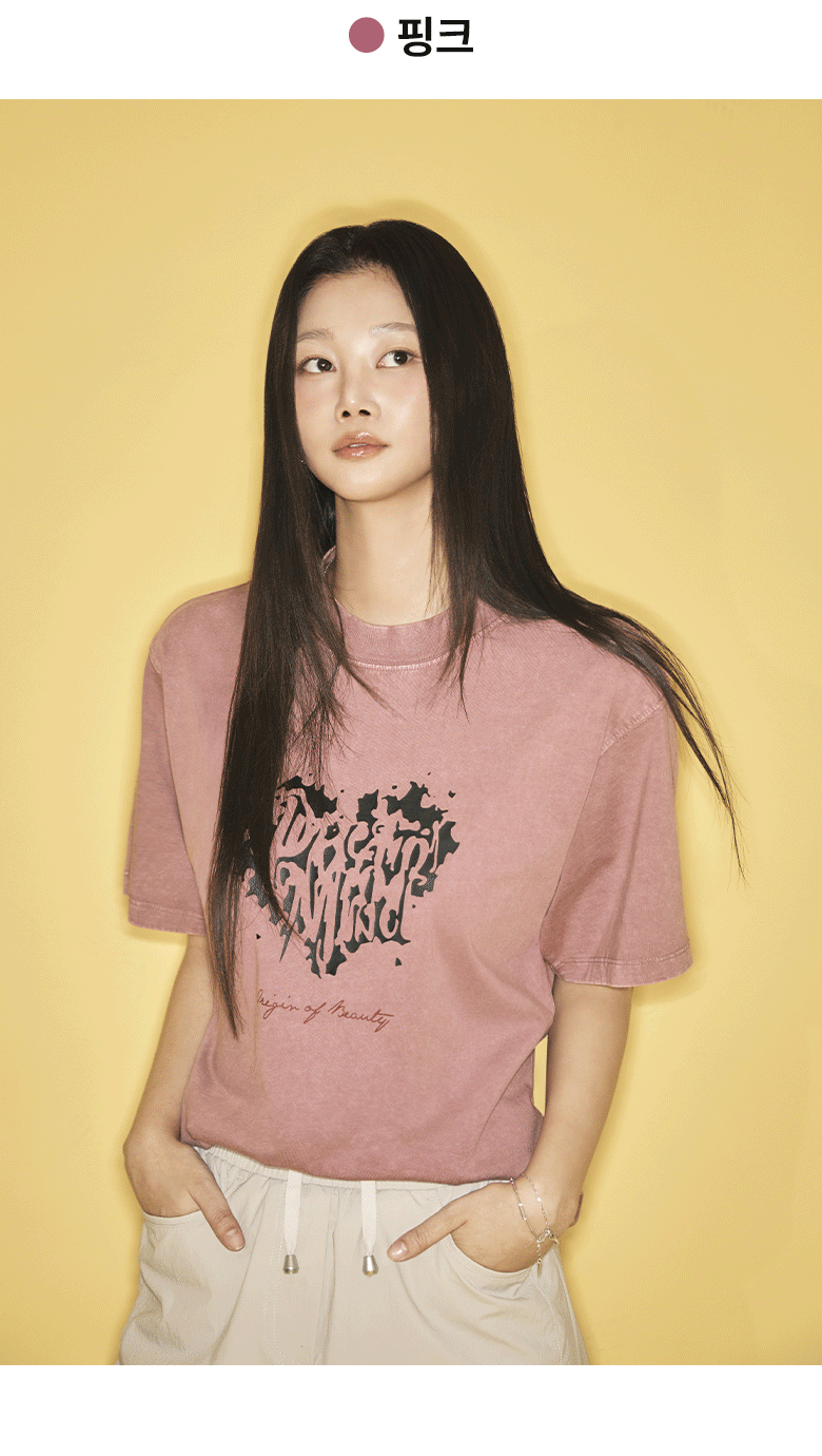 ○ 26SS 아트웍 피그먼트 반팔티 4종